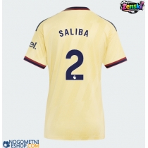 Ženski Nogometni dresi Arsenal William Saliba #2 Tretji 2026-27 Kratek Rokav